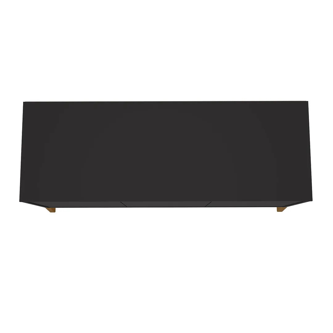Manhattan Comfort Gales 49" Mid-Century Modern Sideboard In Black