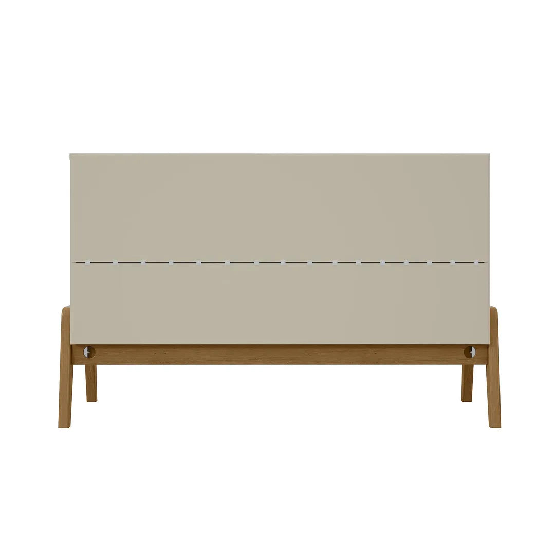 Manhattan Comfort Gales 49" Mid-Century Modern Sideboard In Off-White