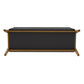 Manhattan Comfort Gales 63" Mid-Century Modern Sideboard In Black
