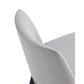 Manhattan Comfort Gansevoort Modern Faux Leather Light Gray Dining Chair In A Set Of 2