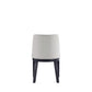 Manhattan Comfort Gansevoort Modern Faux Leather Light Gray Dining Chair In A Set Of 2