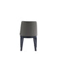 Manhattan Comfort Gansevoort Modern Faux Leather Pebble Gray Dining Chair In A Set Of 4
