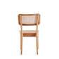 Manhattan Comfort Giverny Nature Cane Dining Chairs In A Set Of 2