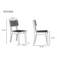 Manhattan Comfort Giverny Nature Cane Dining Chairs In A Set Of 2
