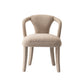 Manhattan Comfort Gold Modern Palmer Tweed Dining Armchair