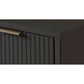 Manhattan Comfort Granville 45" Modern Tall Dresser With 5 Drawers In Dark Gray