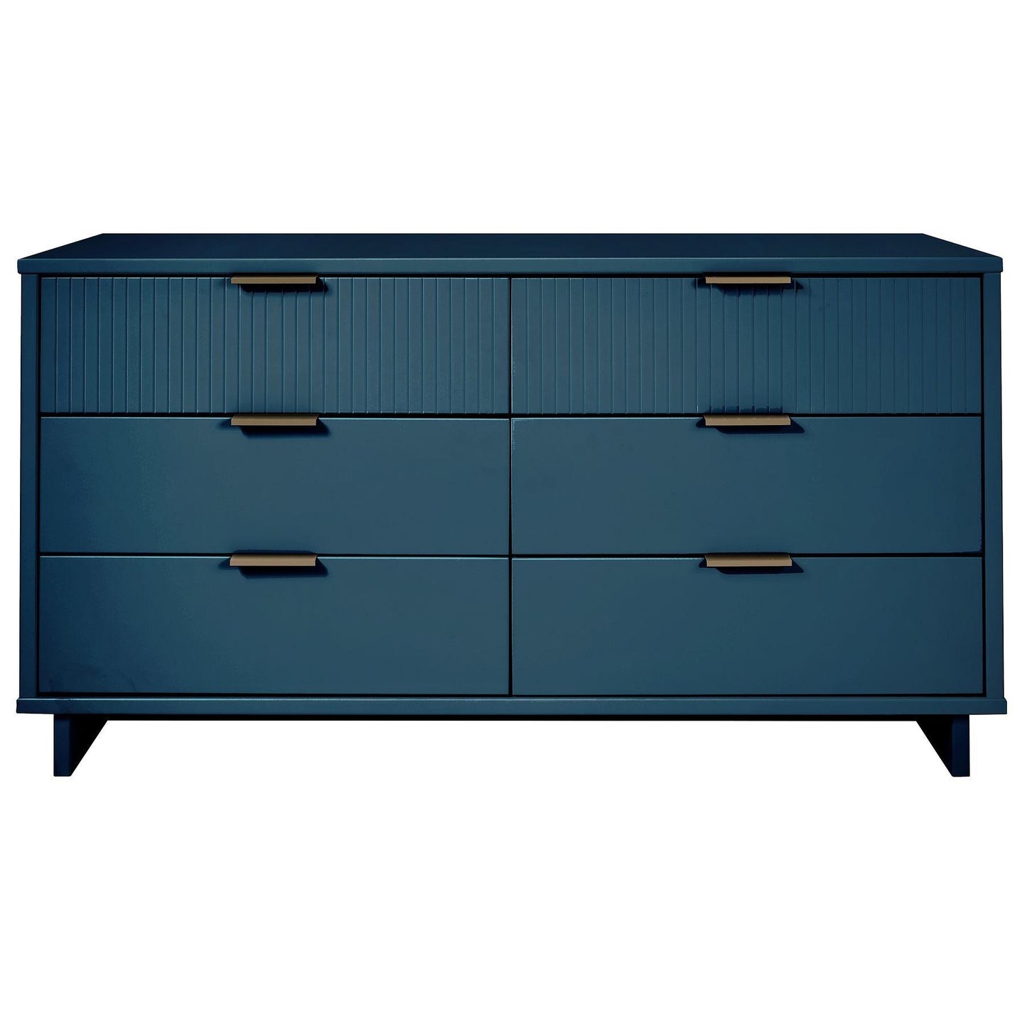 modern blue dresser Ocean Optical Bone Inlay 9-Drawer Large With its lacquered finish Manhattan Comfort Granville 55" Modern