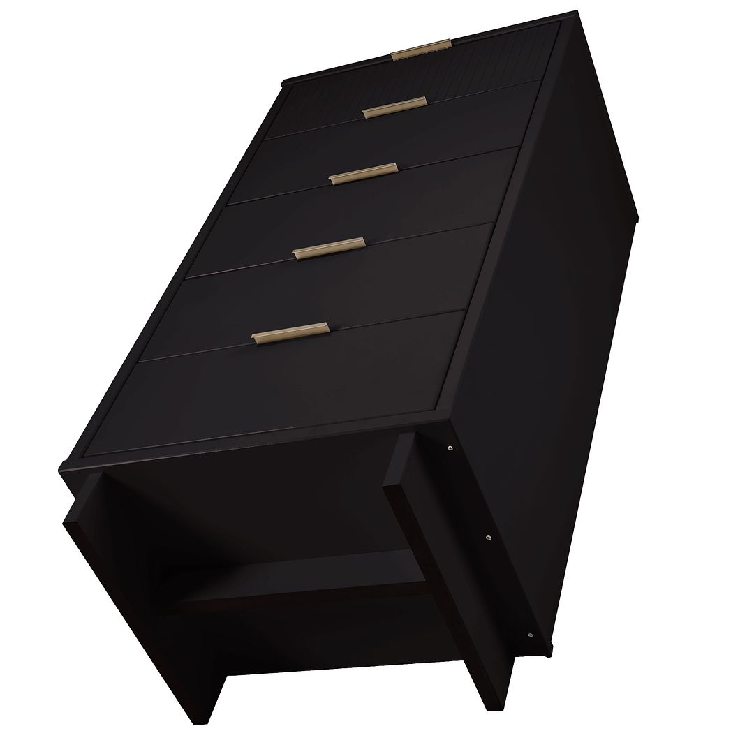 Manhattan Comfort Granville Tall 24" Modern Narrow Dresser With 5 Draw Kitchen Oasis Manhattan Comfort Granville Tall 24" Modern Narrow Dresser With 5 Draw Kitchen Oasis