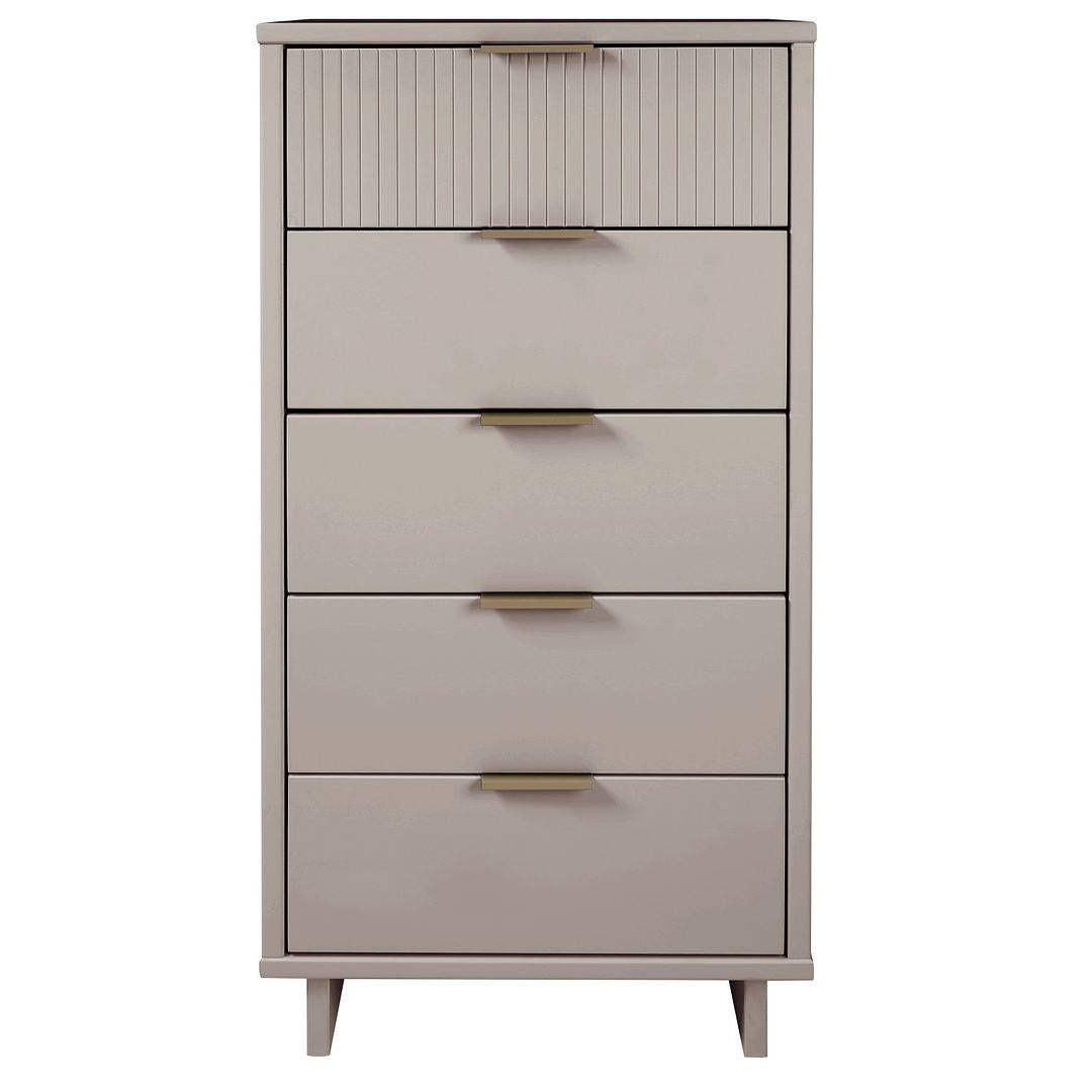 Manhattan Comfort Granville Tall 24" Modern Narrow Dresser With 5 Draw Kitchen Oasis Manhattan Comfort Granville Tall 24" Modern Narrow Dresser With 5 Draw Kitchen Oasis
