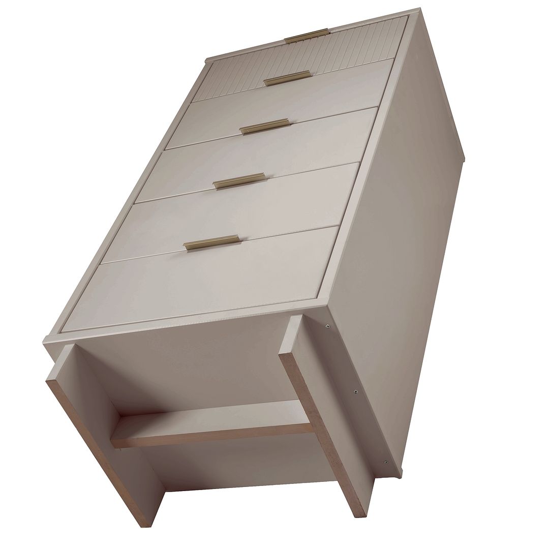 Manhattan Comfort Granville Tall 24" Modern Narrow Dresser With 5 Draw Kitchen Oasis Manhattan Comfort Granville Tall 24" Modern Narrow Dresser With 5 Draw Kitchen Oasis