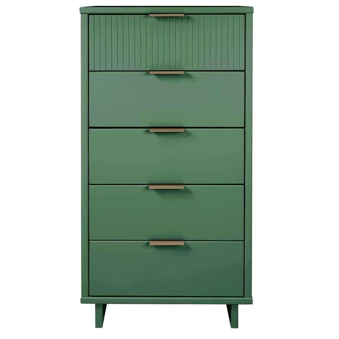 Manhattan Comfort Granville Tall 24" Modern Narrow Dresser With 5 Draw Kitchen Oasis Manhattan Comfort Granville Tall 24" Modern Narrow Dresser With 5 Draw Kitchen Oasis