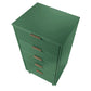 Manhattan Comfort Granville Tall 24" Modern Narrow Dresser With 5 Drawers In Sage Green