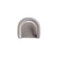 Manhattan Comfort Gray Modern Corvette Velvet Dining Chair In A Set Of 2
