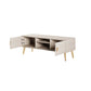 Manhattan Comfort Haley 56" White Mid-Century Modern TV Stand