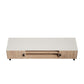 Manhattan Comfort Haley 71" Natural & Nude Mid-Century Modern TV Stand
