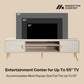 Manhattan Comfort Haley 71" White Mid-Century Modern TV Stand