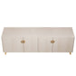 Manhattan Comfort Haley 79" White Mid-Century Modern Sideboard