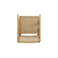 Manhattan Comfort Hamlet Accent Chair In Nature Cane