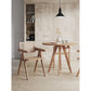 Manhattan Comfort Hamlet Nature Cane Dining Arm Chair In A Set Of 2