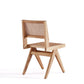 Manhattan Comfort Hamlet Nature Cane Dining Chairs In A Set Of 4