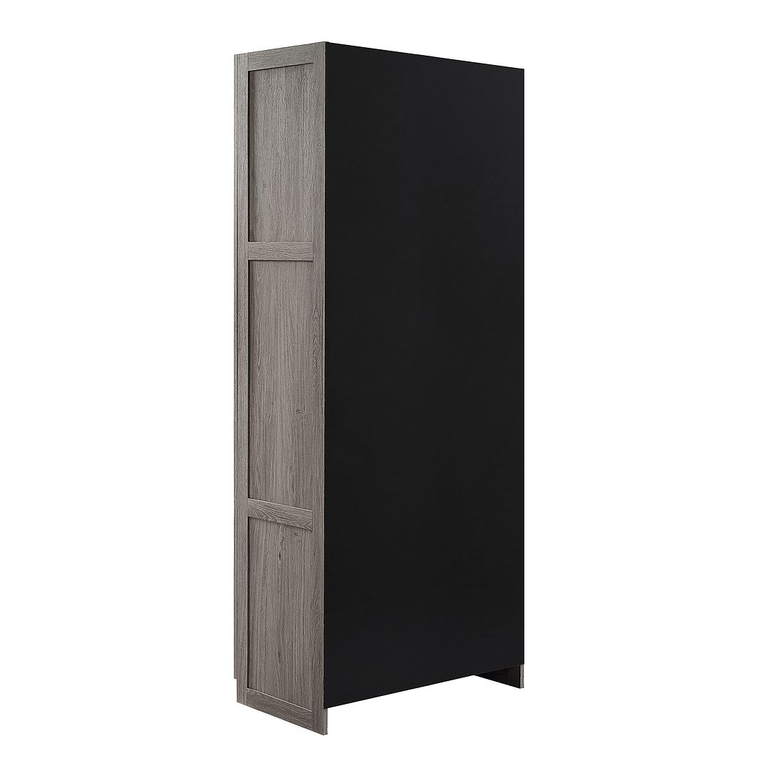 Manhattan Comfort Hopkins Gray Storage Cabinet 2.0