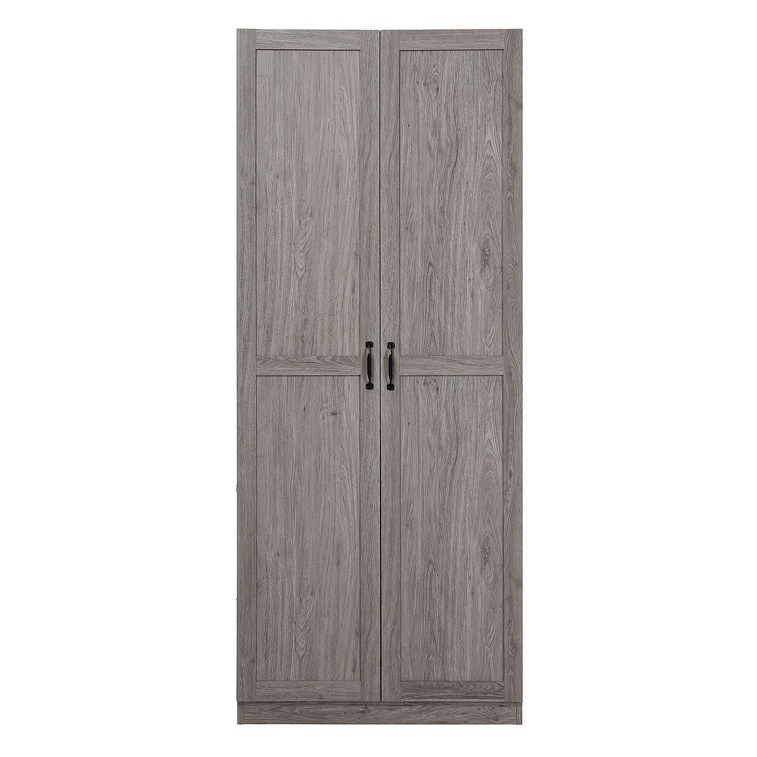 Manhattan Comfort Hopkins Gray Storage Cabinet 2.0