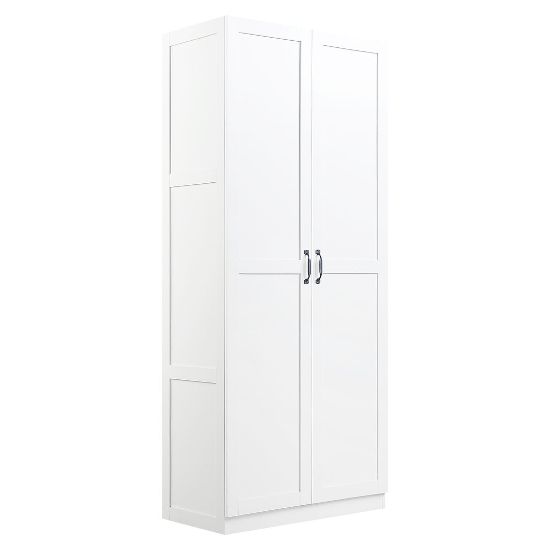 Manhattan Comfort Hopkins White Storage Cabinet 3.0