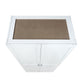 Manhattan Comfort Hopkins White Storage Cabinet 3.0