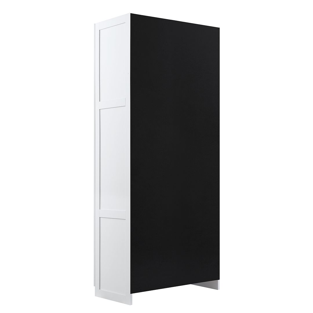 Manhattan Comfort Hopkins White Storage Cabinet 3.0