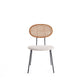 Manhattan Comfort Jardin Nature Upholstered Dining Chairs In A Set Of 2