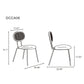 Manhattan Comfort Jardin Nature Upholstered Dining Chairs In A Set Of 2