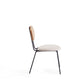 Manhattan Comfort Jardin Nature Upholstered Dining Chairs In A Set Of 4
