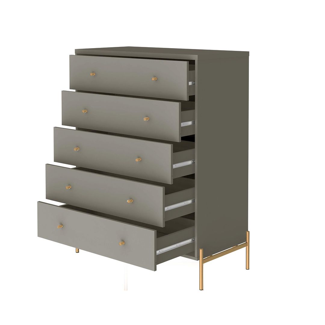 Manhattan Comfort Jasper Gloss Gray Sideboard & Tall Dresser Set of 2 Kitchen Oasis Manhattan Comfort Jasper Gloss Gray Sideboard & Tall Dresser Set of 2 Kitchen Oasis