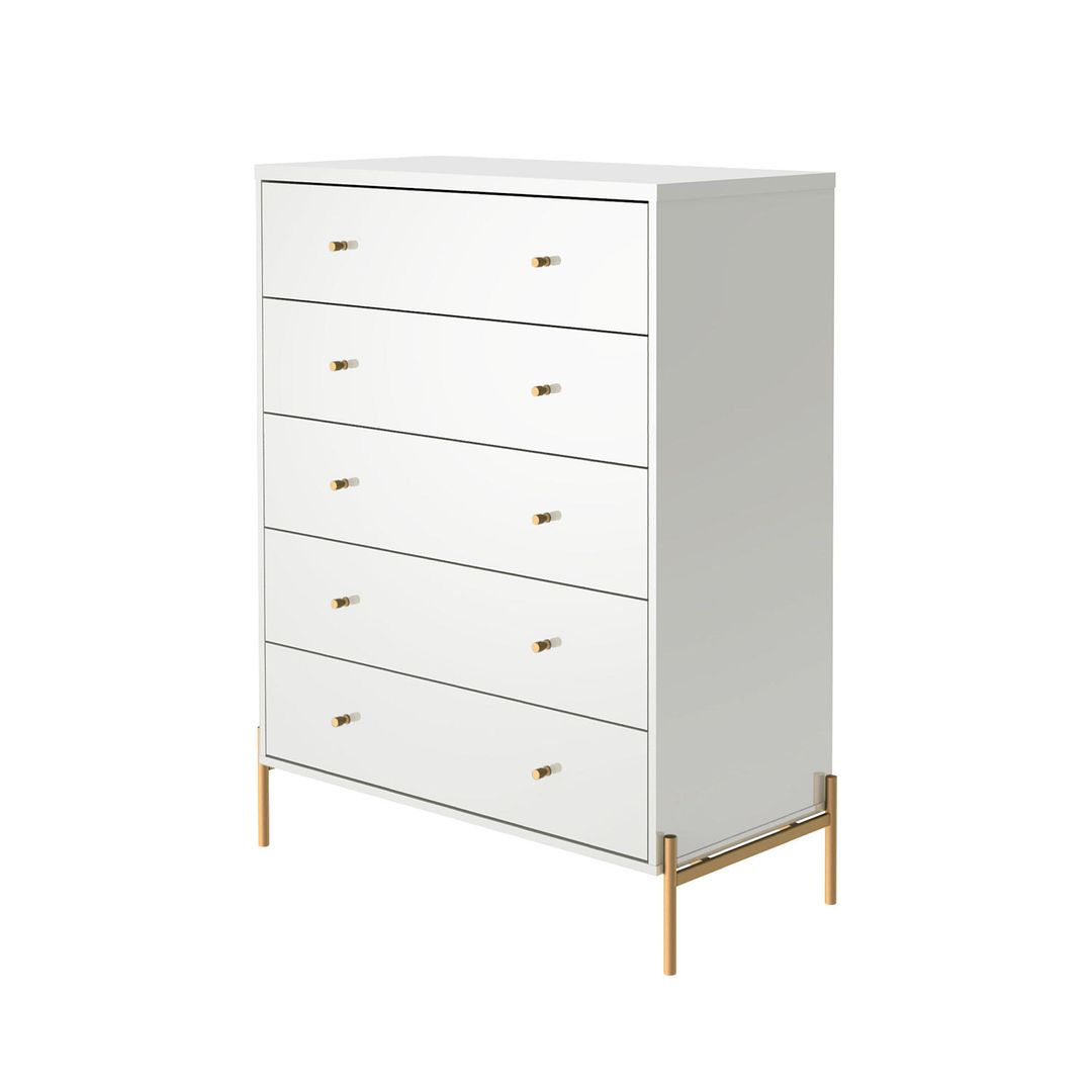 Manhattan Comfort Jasper Gloss White Tall & Double Wide Dresser Set Of Kitchen Oasis Manhattan Comfort Jasper Gloss White Tall & Double Wide Dresser Set Of Kitchen Oasis