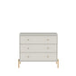 Manhattan Comfort Jasper Matte Off White Sideboard & Classic Dresser Set of 2