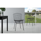 Manhattan Comfort Madeline 2-Piece Chair With Seat Cushion In Black