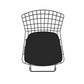 Manhattan Comfort Madeline 42" Barstool Set Of 3 With Seat Cushion In Black