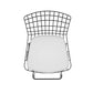 Manhattan Comfort Madeline 42" Barstool Set Of 3 With Seat Cushion In Black & White