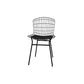 Manhattan Comfort Madeline Chair With Seat Cushion In Black