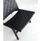 Manhattan Comfort Maintenon Leatherette Black Accent Chair In A Set Of 2