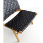 Manhattan Comfort Maintenon Leatherette Black & Nature Accent Chair In A Set Of 2