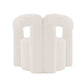 Manhattan Comfort Modern Darian Boucle Accent Chair In Cream