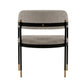 Manhattan Comfort Modern Lia Boucle Dining Armchair In Stone