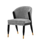 Manhattan Comfort Modern Ola 2-Piece Boucle Dining Chair In Gray
