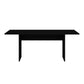Manhattan Comfort Nomad 68" Black Modern Dining Table