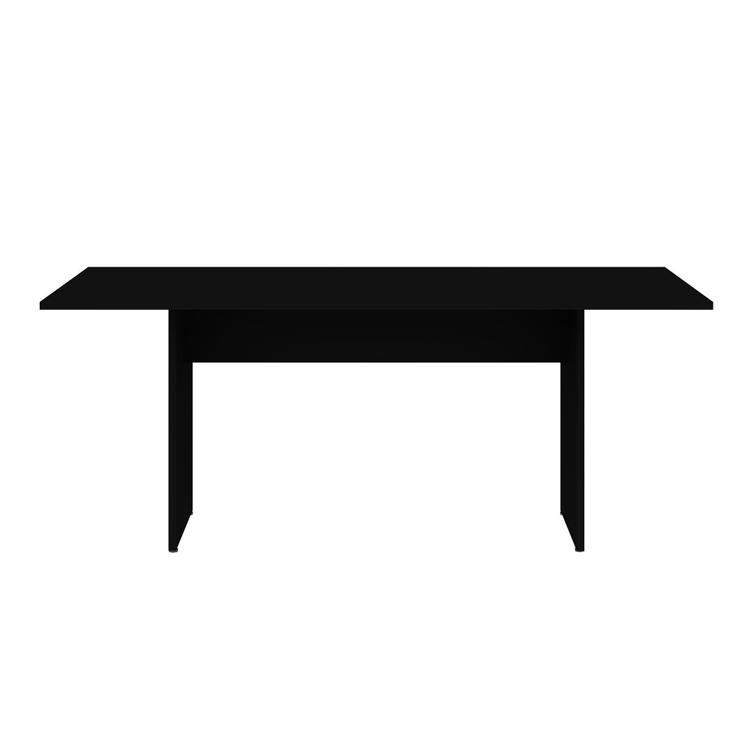 Manhattan Comfort Nomad 68" Black Modern Dining Table