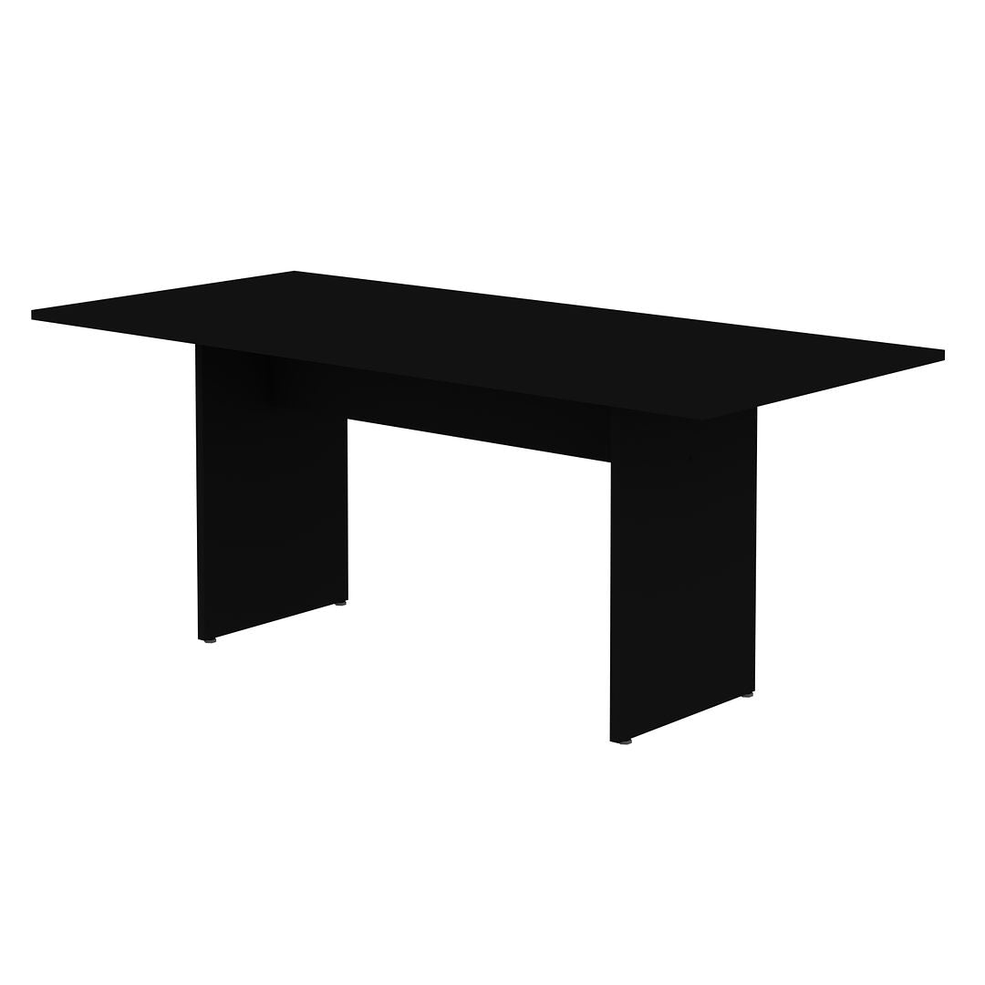 Manhattan Comfort Nomad 68" Black Modern Dining Table