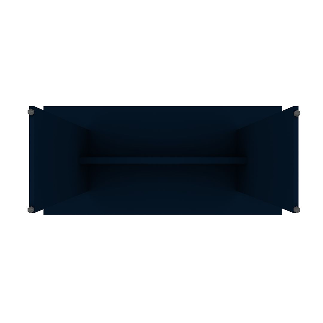 Manhattan Comfort Nomad 68" Tatiana Midnight Blue Modern Dining Table