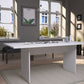 Manhattan Comfort Nomad 68" White Modern Dining Table