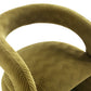 Manhattan Comfort Olive Green Modern Corvette Velvet Dining Chair In A Set Of 2